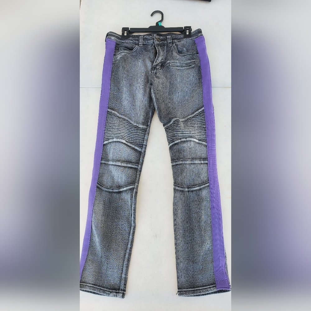 OP Gray Denim with Black Accents